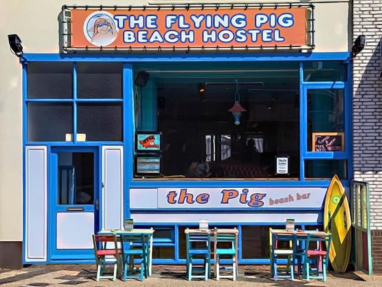 The Flying Pig Beach Hostel Noordwijk Exteriér fotografie